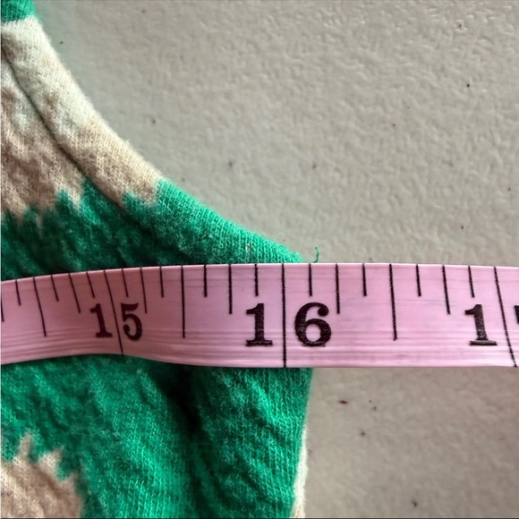 Maeve Anthropologie Emma Dandelion Print Fit Flare Dress Green 6 - Picture 6 of 9